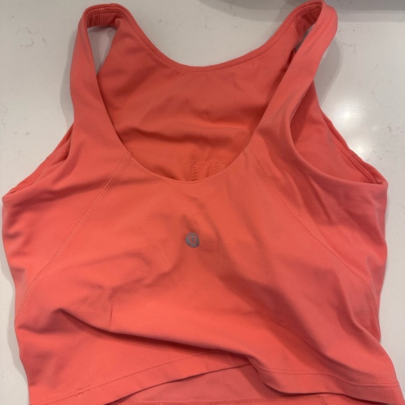 VEUC lululemon align high neck crop top size 4 - Picture 2 of 3
